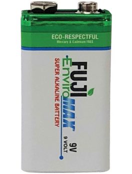 Fuji Batteries 4600BP1 EnviroMax 9-Volt Super Alkaline Battery