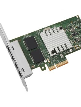 Intel(R) E1G44HT I340-T4 Ethernet Server Adapter - PCI Express - 4 Port - 10/100/1000Base-T - Internal - Low-profile, Full-height - Retail