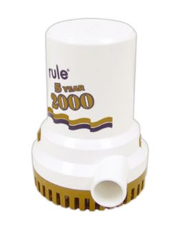 Rule 2000 G.P.H. "Gold Series" Bilge Pump