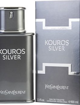 Kouros Silver Edt Spray 3.3 Oz For Men