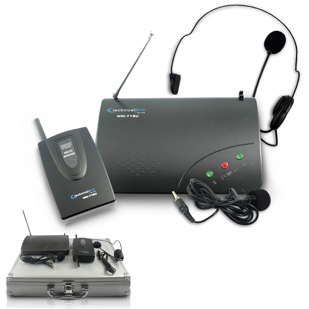 Single UHF Handheld Microphone System
