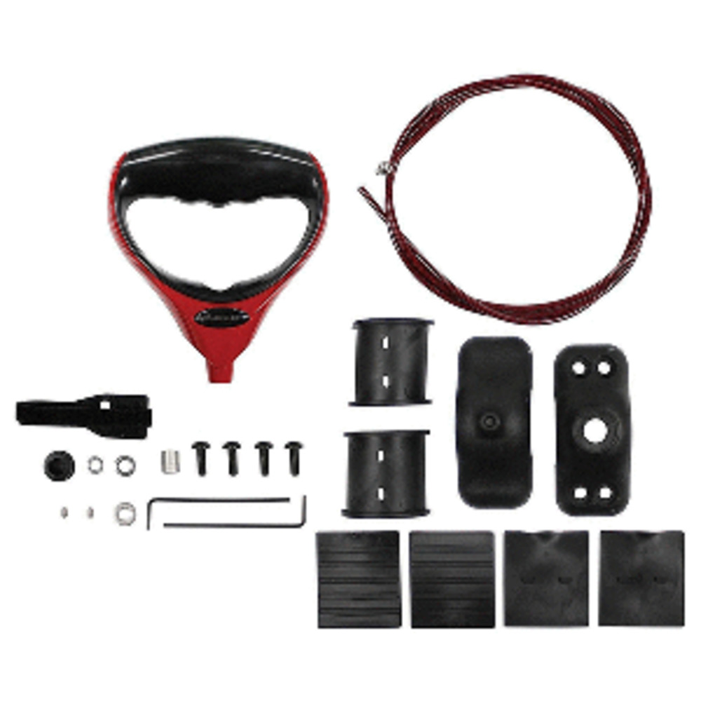 T-H Marine G-Force Trolling Motor Handle and amp; Cable w/Trolling Motor Clamp - Red