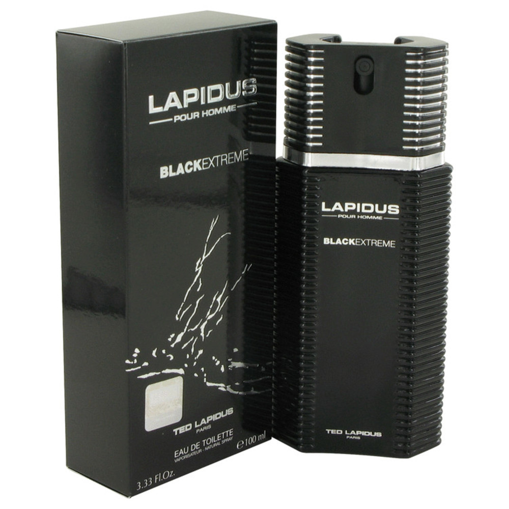 Lapidus Black Extreme By Ted Lapidus Eau De Toilette Spray 3.4 Oz For Men