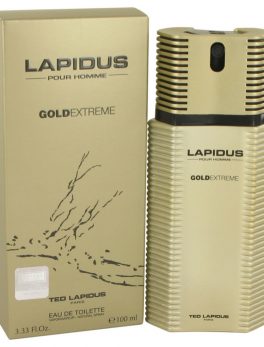 Lapidus Gold Extreme By Ted Lapidus Eau De Toilette Spray 3.4 Oz For Men