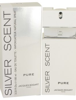 Silver Scent Pure By Jacques Bogart Eau De Toilette Spray 3.4 Oz For Men