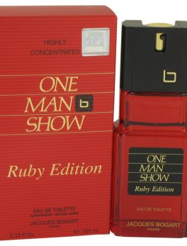 One Man Show Ruby By Jacques Bogart Eau De Toilette Spray 3.3 Oz For Men