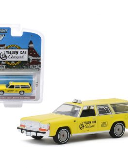1988 Ford LTD Crown Victoria Wagon Taxicab Yellow Cab of Coronado (California) Hobby Exclusive 1/64 Diecast Model Car by Greenlight 30122