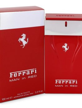 Ferrari Man In Red By Ferrari Eau De Toilette Spray 3.4 Oz For Men