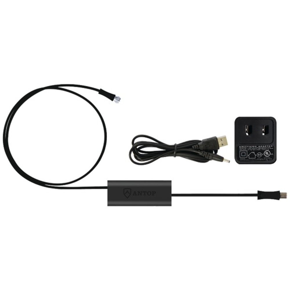 ANTOP Antenna Inc. AT-601B Smartpass Amp with 4G LTE Filter and Power Supply Kit (Black)