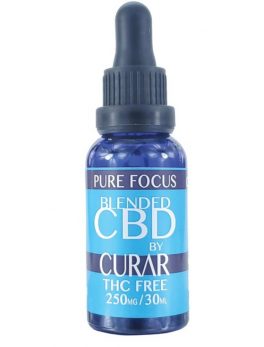 Curar CDB250F Pure Focus CBD Blend Drops
