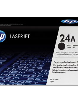 HP 24A (Q2624A) Original Toner Cartridge - Single Pack - Laser - 2500 Pages - Black - 1 Each