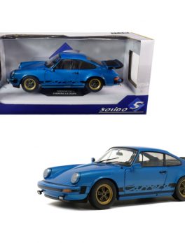 1984 Porsche 911 Carrera 3.0 Coupe Minerva Blue Metallic 1/18 Diecast Model Car by Solido S1802601