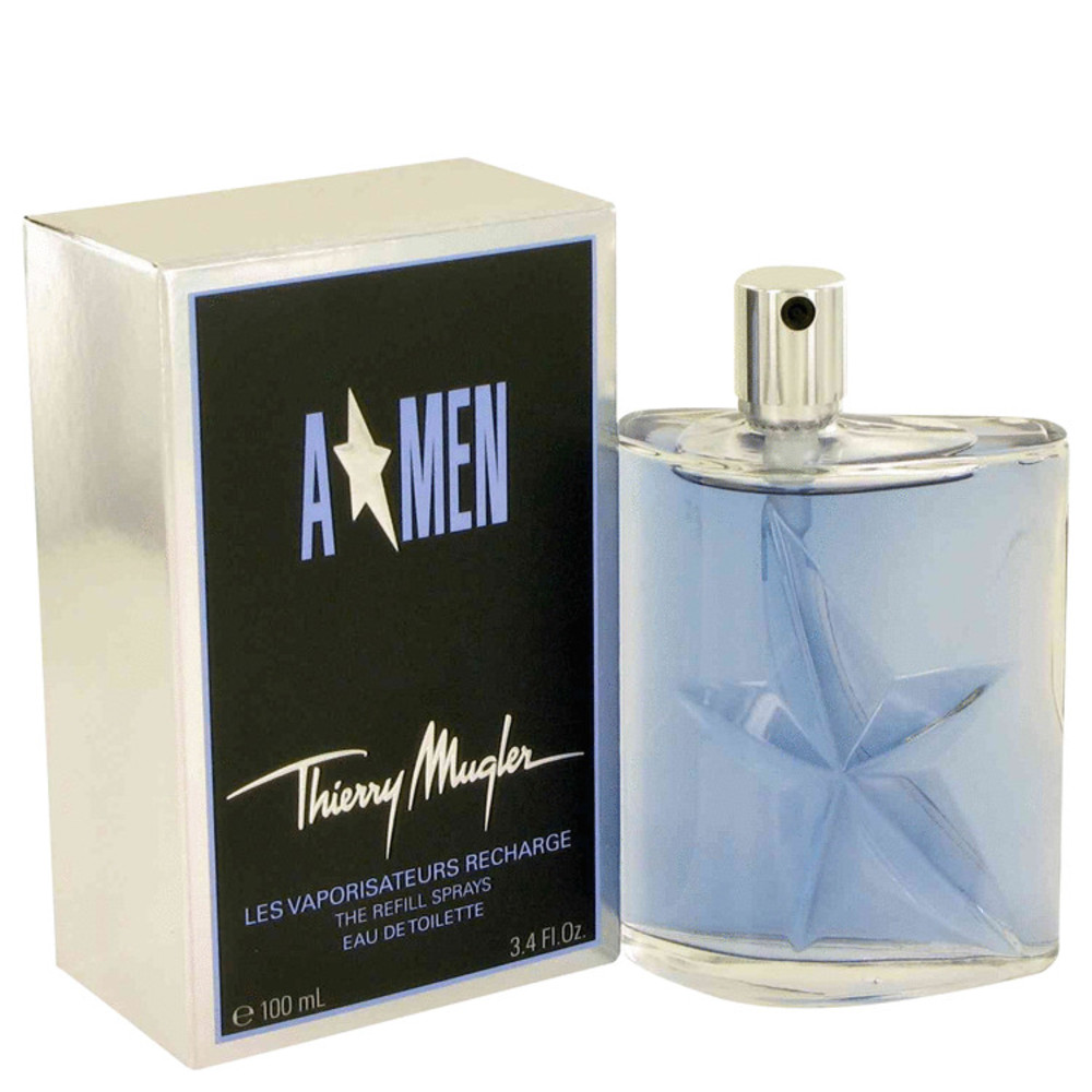 Angel By Thierry Mugler Eau De Toilette Spray Refill 3.4 Oz For Men