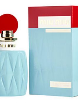 Miu Miu Eau De Parfum Spray 3.4 Oz For Women