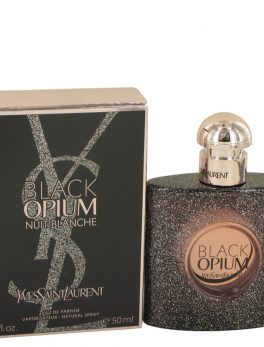 Black Opium Nuit Blanche By Yves Saint Laurent Eau De Parfum Spray 1.7 Oz For Women