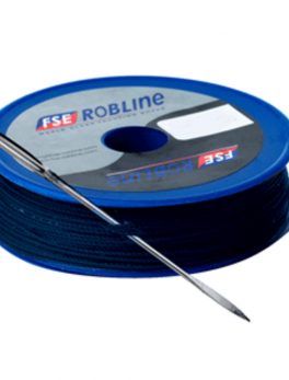 Robline Waxed Tackle Yarn Whipping Twine Kit w/Needle - Dark Navy Blue - 0.8mm x 40M