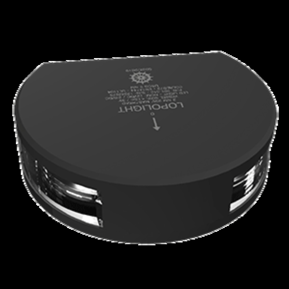 Lopolight 225 and deg; Masthead Light - Single - Black Housing - Vertical Mount