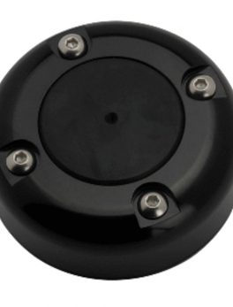 Seaview Cable Gland w/Cover - Black Powder Coated - Stainless Steel Wire - Size 2-15mm