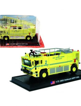 2003 Oshkosh ARFF Fire Rescue Engine Long Island Mac Arthur Airport Ronkonkoma (New York) 1/72 Diecast Model by Amercom ACSF40
