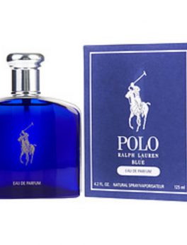 Polo Blue Eau De Parfum Spray 4.2 Oz For Men