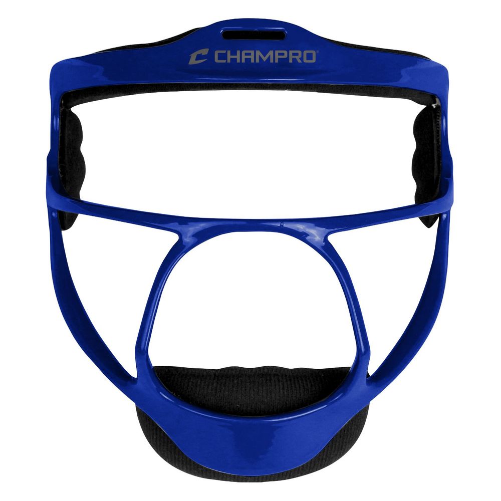 Champro Rampage Softball Fielders Facemask Royal Blue