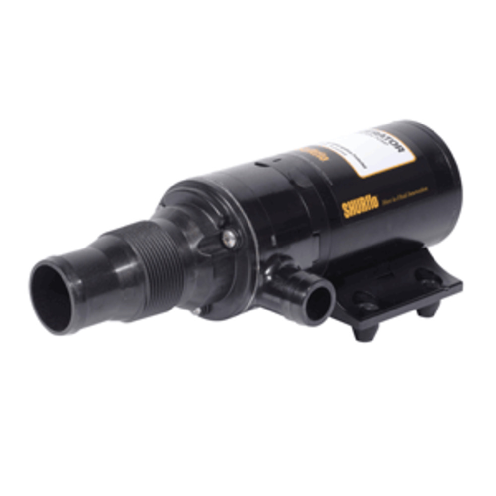 Shurflo by Pentair MACERATOR Pump w/180 and deg; Port - 12 VDC, 13 GPM