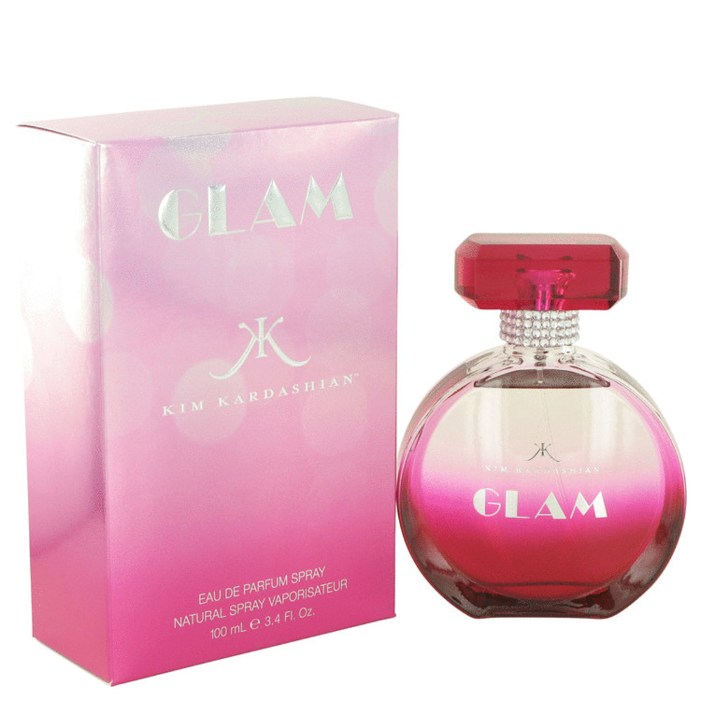 Kim Kardashian Glam By Kim Kardashian Eau De Parfum Spray 3.4 Oz For Women