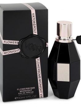 Flowerbomb Midnight By Viktor and Rolf Eau De Parfum Spray 1.7 Oz For Women