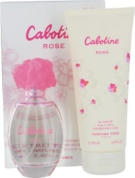Cabotine Rose Edt Spray 3.4 Oz and Body Lotion 6.8 Oz For Women
