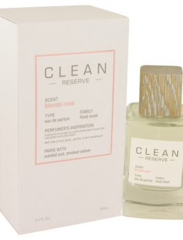 Clean Blonde Rose By Clean Eau De Parfum Spray 3.4 Oz For Women