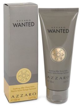 Azzaro Wanted By Azzaro After Shave Balm 3.4 Oz For Men