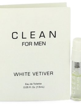 Clean White Vetiver By Clean Vial (sample) .05 Oz For Men