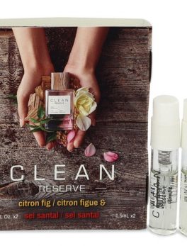 Clean Reserve Citron Fig By Clean Vial Set Includes Citron Fig And Sel Santal .05 Oz For Women