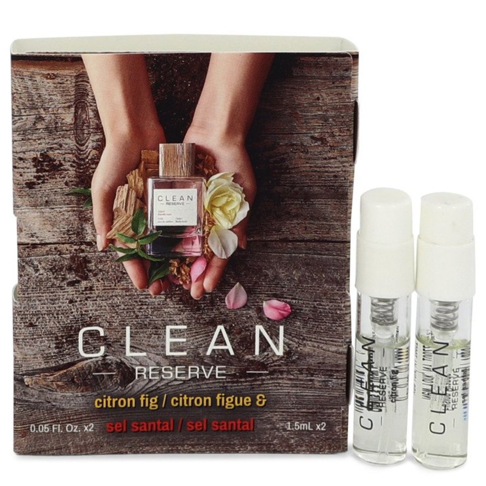 Clean Reserve Citron Fig By Clean Vial Set Includes Citron Fig And Sel Santal .05 Oz For Women