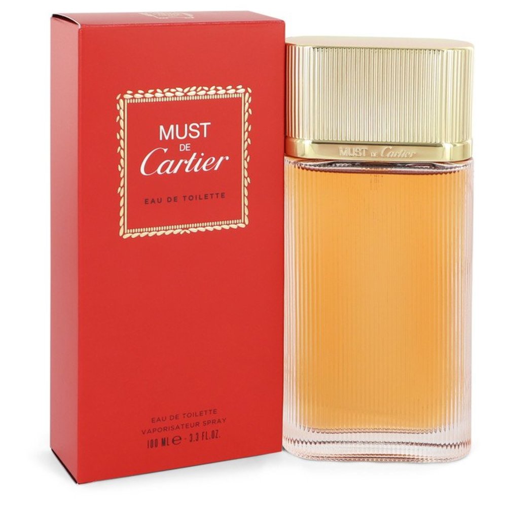 Must De Cartier By Cartier Eau De Toilette Spray 3.3 Oz For Women