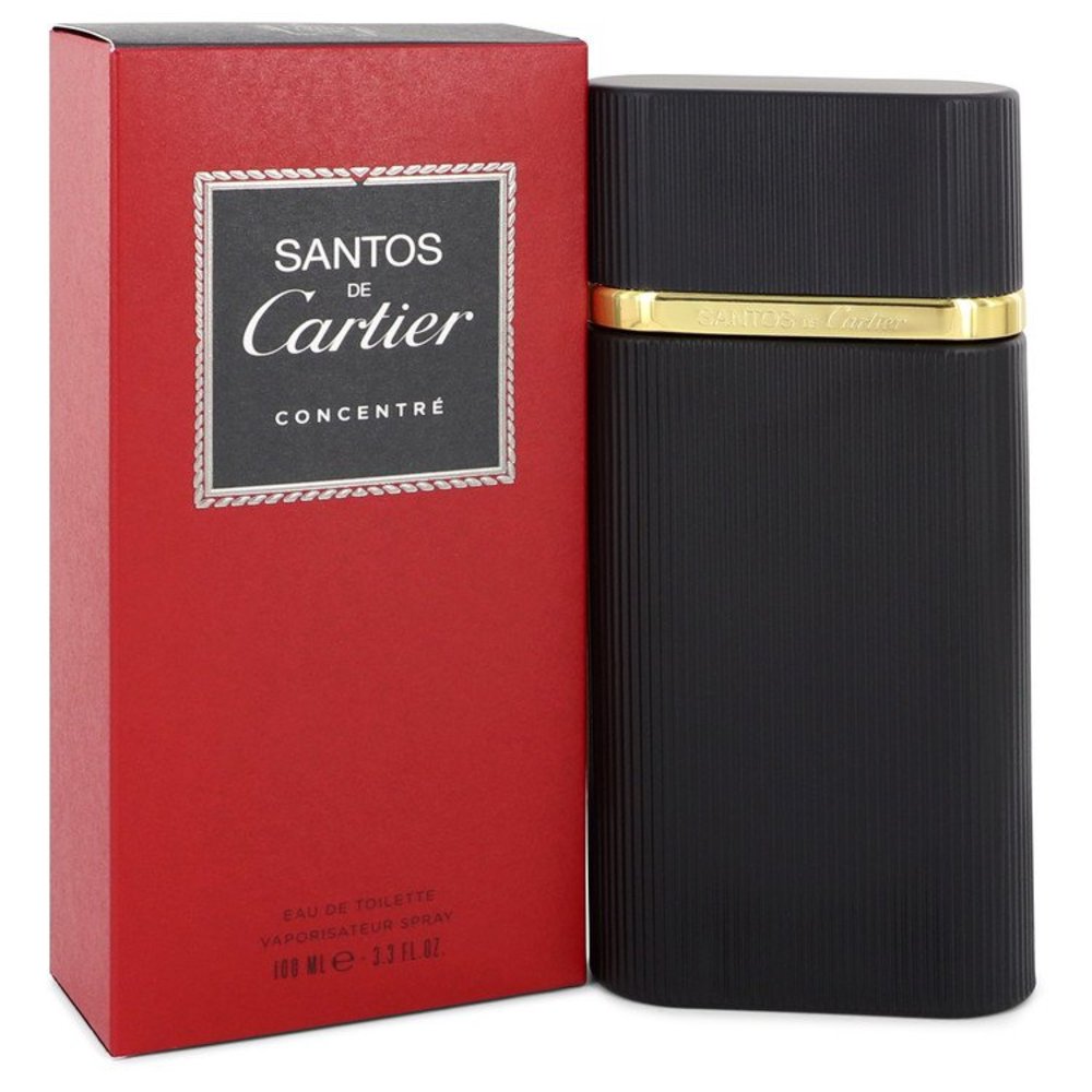 Santos De Cartier By Cartier Eau De Toilette Concentree Spray 3.4 Oz For Men