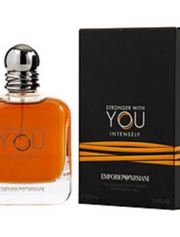 Emporio Armani Stronger With You Intensely Eau De Parfum Spray 3.4 Oz For Men