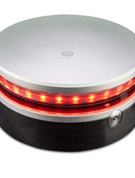 Lopolight 360 and deg; Navigation Light - 2nm f/Vessels up to 164'(50M) - Red