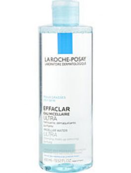 La Roche Posay Effaclar Micellar Water Ultra For Oily Skin 13.5 Oz For Women