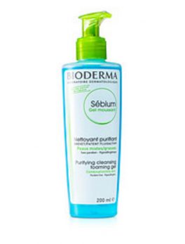 Bioderma Sebium Purifying And Foaming Cleansing Gel (for Combination/oily Skin) --200ml/6.7oz For Women