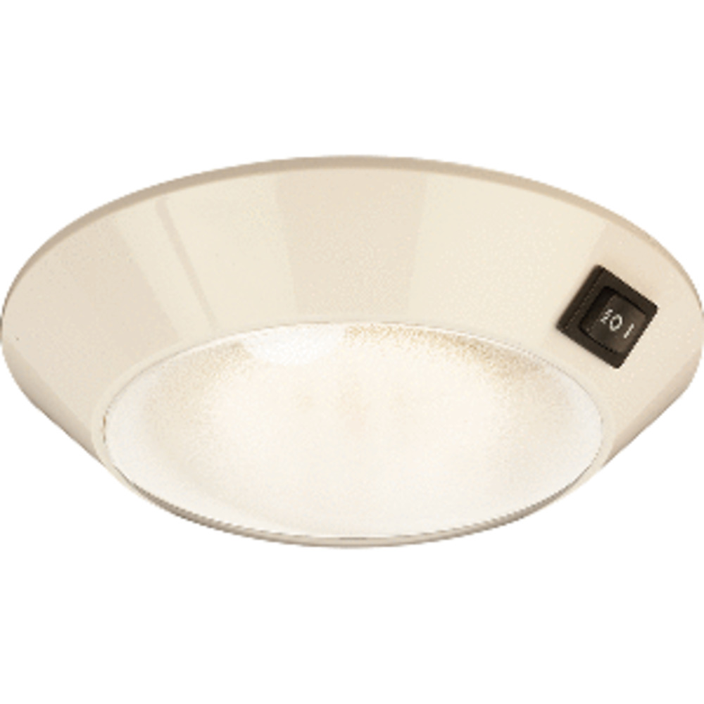 Sea-Dog White Plastic LED Dome Light 4 and #39; Day/Night - Clear/Red Bulb