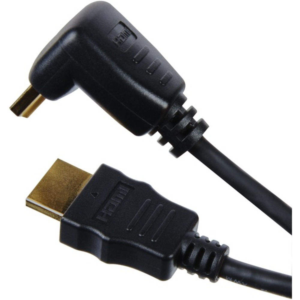 RCA DHCOPFE HDMI Cable with 1 Right Angle Connector, 6ft