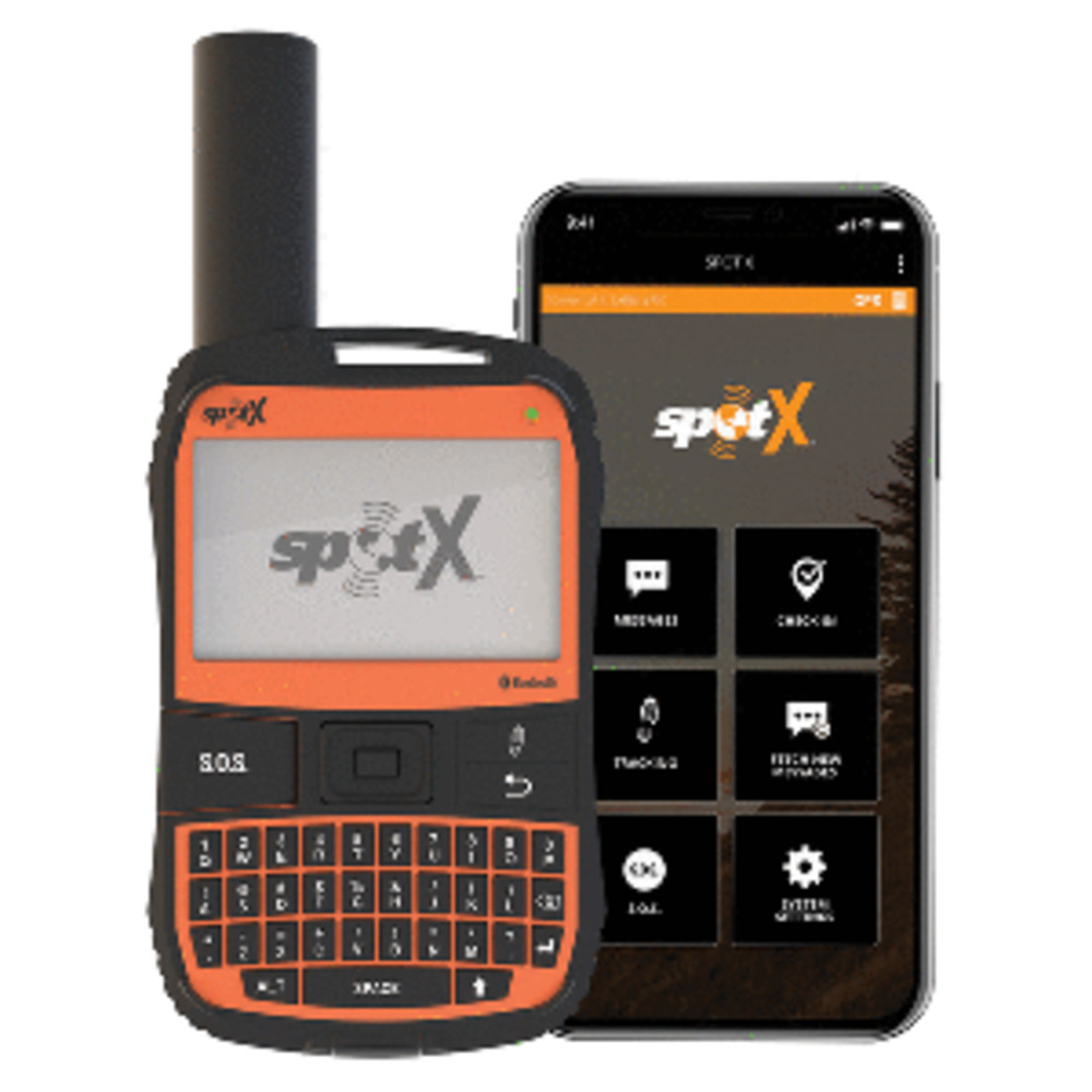 SPOT X 2-Way Satellite Messaging, GPS Tracking and amp; SOS Feature w/GEOS Qwerty Keyboard and amp; Bluetooth