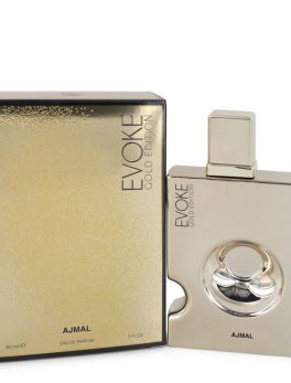 Evoke Gold By Ajmal Eau De Parfum Spray 3 Oz For Men