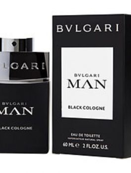 Bvlgari Man Black Cologne Edt Spray 2 Oz For Men