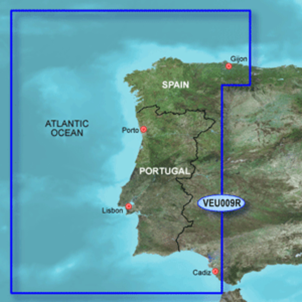 Garmin BlueChart g3 Vision HD - VEU009R - Portugal and amp; NW Spain - microSD/SD
