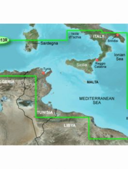 Garmin BlueChart g3 Vision HD - VEU013R - Italy Southwest and amp; Tunisia - microSD/SD