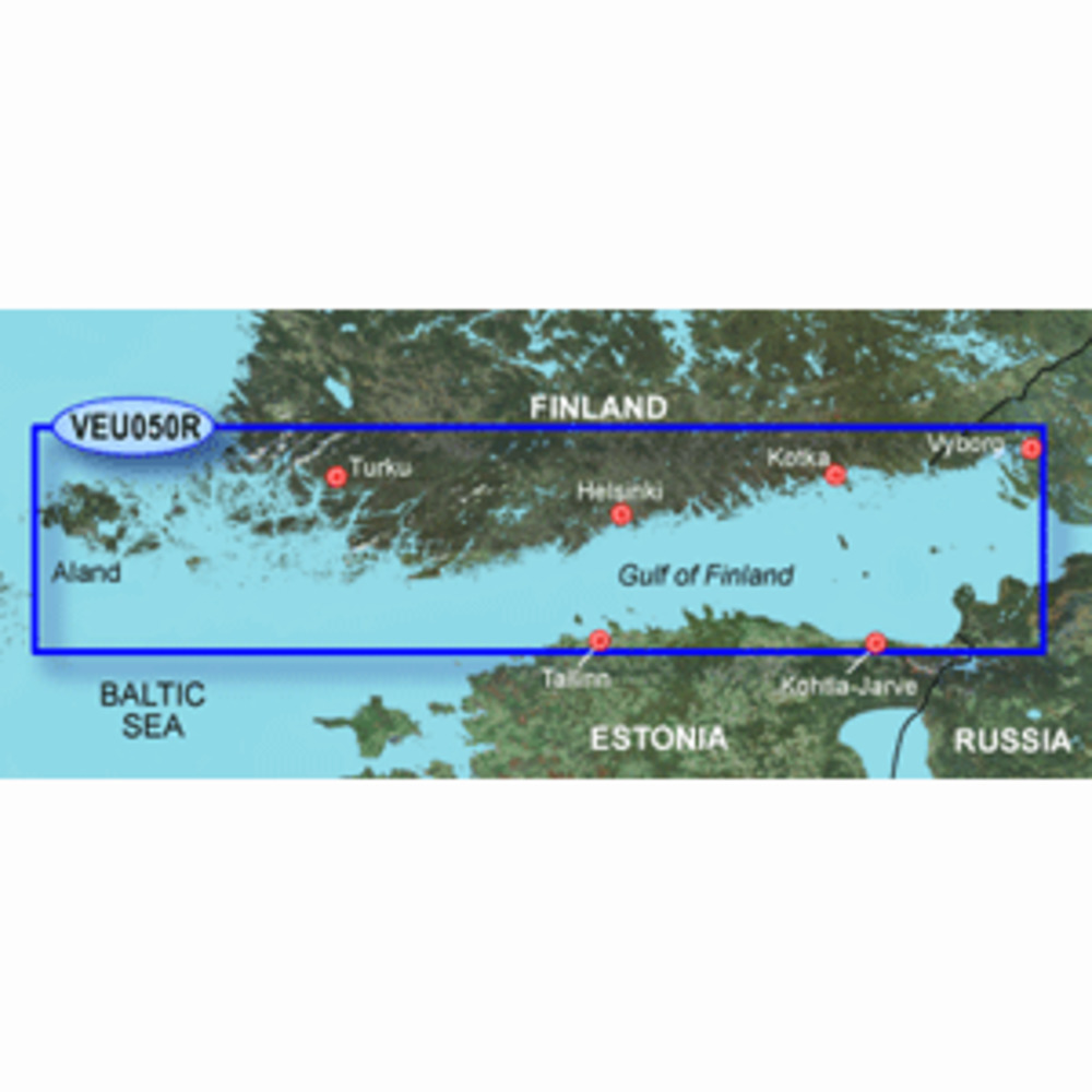 Garmin BlueChart g3 Vision HD - VEU050R - Aland to Vyborg - microSD/SD