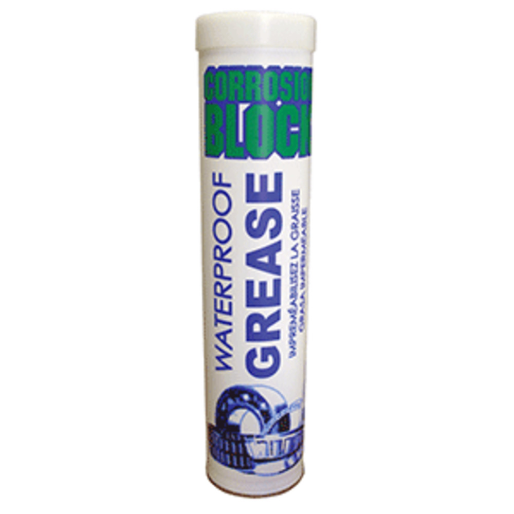 Corrosion Block High Performance Waterproof Grease - 14oz Cartridge - Non-Hazmat, Non-Flammable and amp; Non-Toxic *Case of 10*
