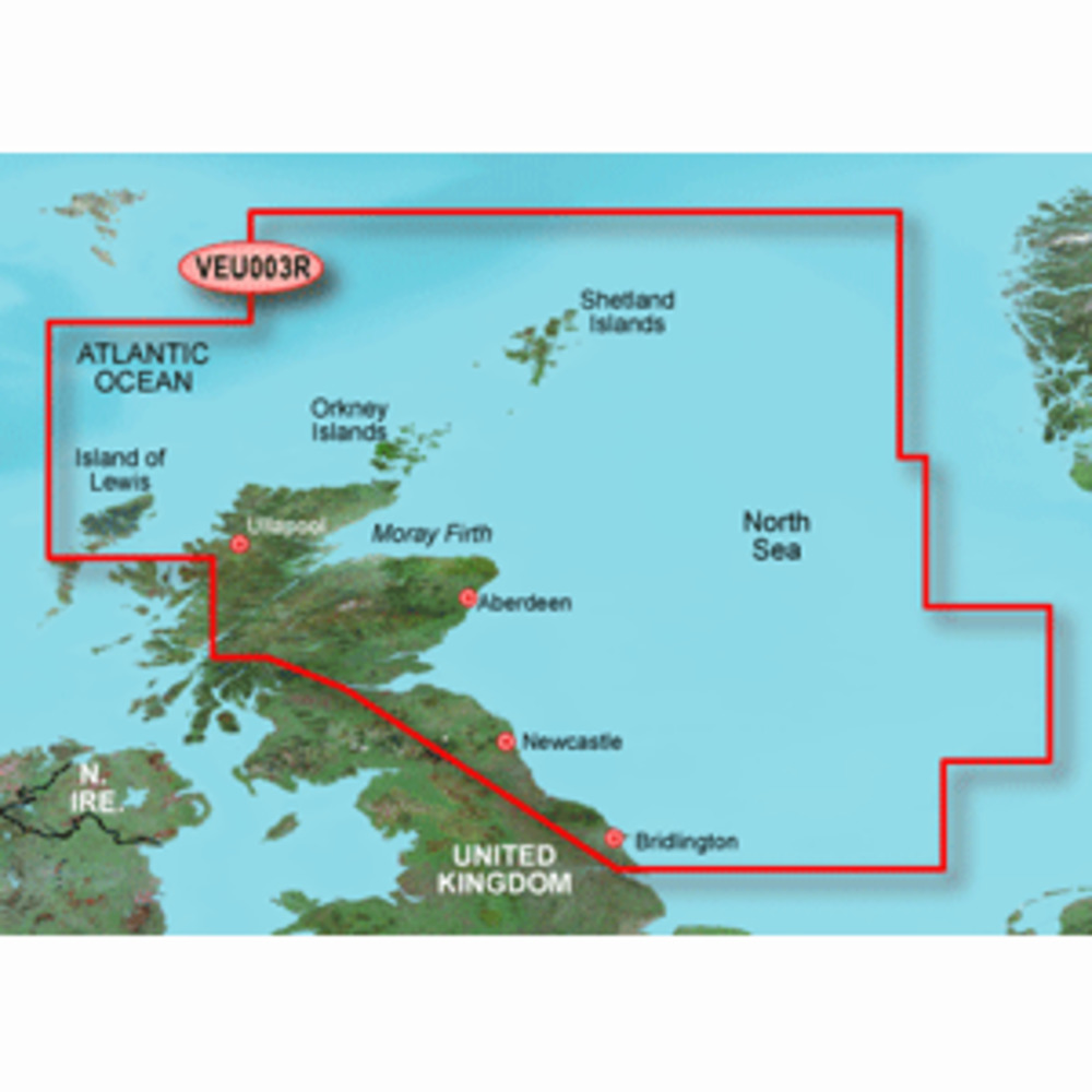 Garmin BlueChart g3 Vision HD - VEU003R - Great Britain, Northeast Coast - microSD/SD
